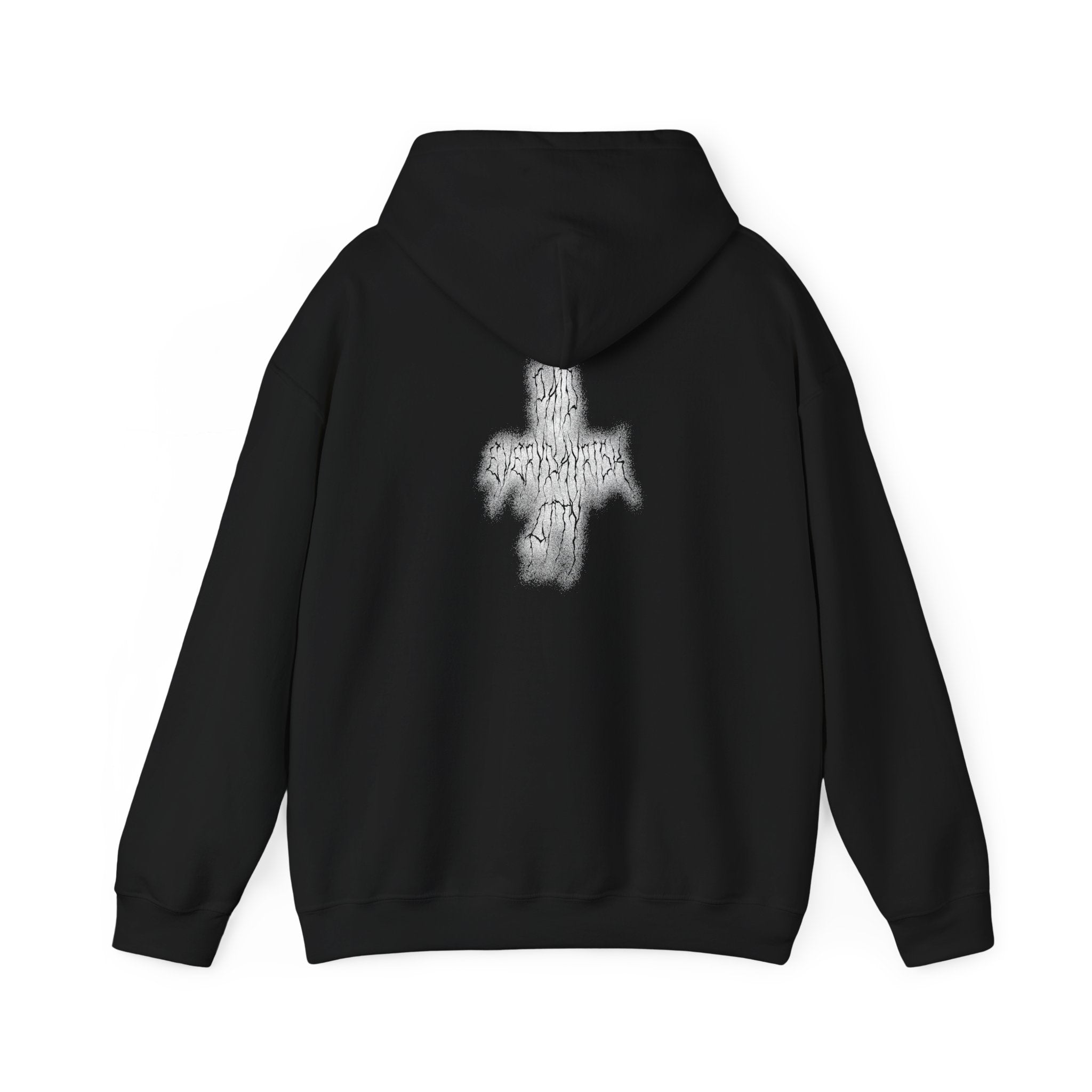Crushed Hooded Sweatshirt
